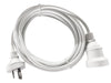 8Ware 5m AU Main Power Extension Cord - 240V 3-Pin Male to Female Piggy-Back Plug - Goodmayes Online