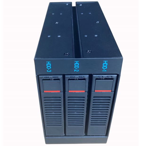 TGC Chassis Accessory SATA Hot Swap Drive Way 2x 5.25' Drive Bay to 3x 3.5' Hot Swap Bays.Suits Non Hot Swap Chassis - NEW