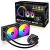 Antec Skeleton 240 ARGB, All-in-One Liquid Cooler, 240mm, PWM ARGB fans, 2000RPM, 72.29CFM, Intel/AMD support, ≤32dB, aluminum radiator, 3Y warranty