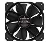 Corsair AR120, 120mm iCUE ARGB Fan, ARGB-compatible, PWM, Low Noise 10dBA, High Airflow 58 CFM Case Cooling. Single Pack