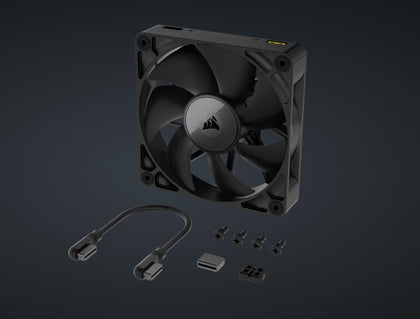 Corsair iCUE LINK RX140 140mm PWM Single Fan Expansion: 95.7 CFM, 1700 RPM, 36dbA, 0.62A, Static Pressure, Magnetic Dome