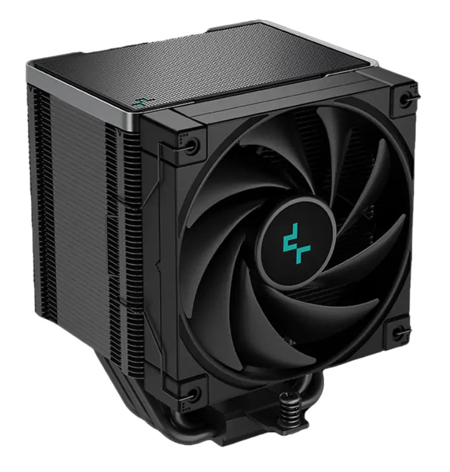 DeepCool AK500 Zero Dark High-Performance CPU Cooler, 5 Copper Heat Pipes, Single-Tower Heatsink, 120mm FDB PWM Fan, 240W LGA1851/1700/AM5 SUPPORT
