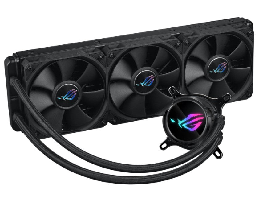 ASUS ROG STRIX LC III 360 All-in-one Liquid CPU Cooler, AURA Sync, 3x ROG STRIX AF-12S FAN, Intel: LGA 1700, 1200, 115X (LS)