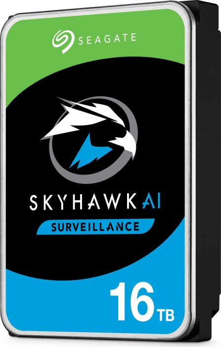 Seagate 16TB 3.5' SkyHawk AI Surveillance SATA HDD 256MB Cache, 7200RPM (LS) - ST16000VE004