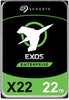 Seagate Exos X22 512E/4KN INTERNAL 3.5' SATA DRIVE, 22TB, 6GB/S, 7200RPM, 5YR WTY