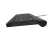 8Ware Compact Mini Ergonomic Keyboard USB & PS2 Black 88 Keys Multimedia Keyboard Windows 7 / 8 / 10 / Vista,IBM or Compatible systems Plug & play pap