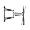 Brateck Chic Aluminum Full-Motion TV Wall Mount For 37'-70' Curved & Flat panel TVs up to 35KG, Matte Black & Metallic Grey  (LS)