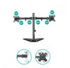 mbeat® activiva Dual-Screen Articulating Monitor Arm with Free-Standing Desktop Base provides the perfect solution for ergonomic comfort and workspace