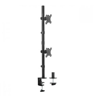 mbeat® activiva Dual-Screen Articulating Vertical Monitor Arm  is designed for ultimate workspace efficiency and ergonomic comfort