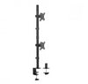 mbeat® activiva Dual-Screen Articulating Vertical Monitor Arm  is designed for ultimate workspace efficiency and ergonomic comfort