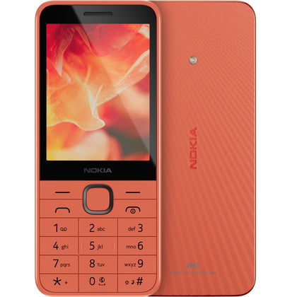 Nokia 215 4G 128MB - Peach (1GF026CPD1L02)*AU STOCK*, 2.8', 64MB/128MB, Single SIM,1450mAh, 2 Years Warranty