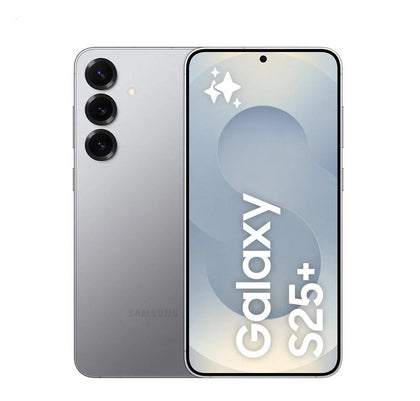 Samsung Galaxy S25+ 5G 256GB - Silver Shadow *AU STOCK* , 6.7',Quad HD+, 120Hz, 12GB/256GB, 50MP/12MP, Single+ eSIM, AI, 4900mAh, 2 Years Warranty