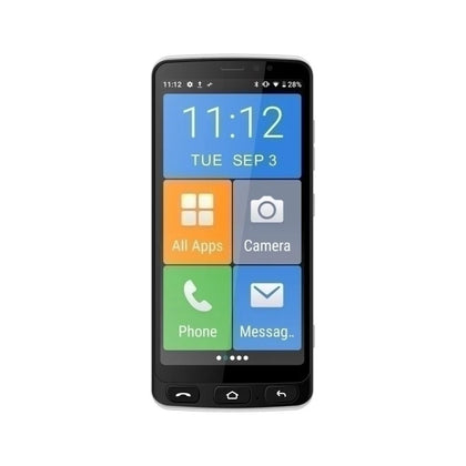 IQU SmartEasy Q50 4G 16GB - Black (SMARTEASYQ50BLACK)*AU STOCK*, 5.5', IPS FW+, 2GB/16GB, 8MP/5MP,Single SIM, 2400mAh, 1 Year Warranty