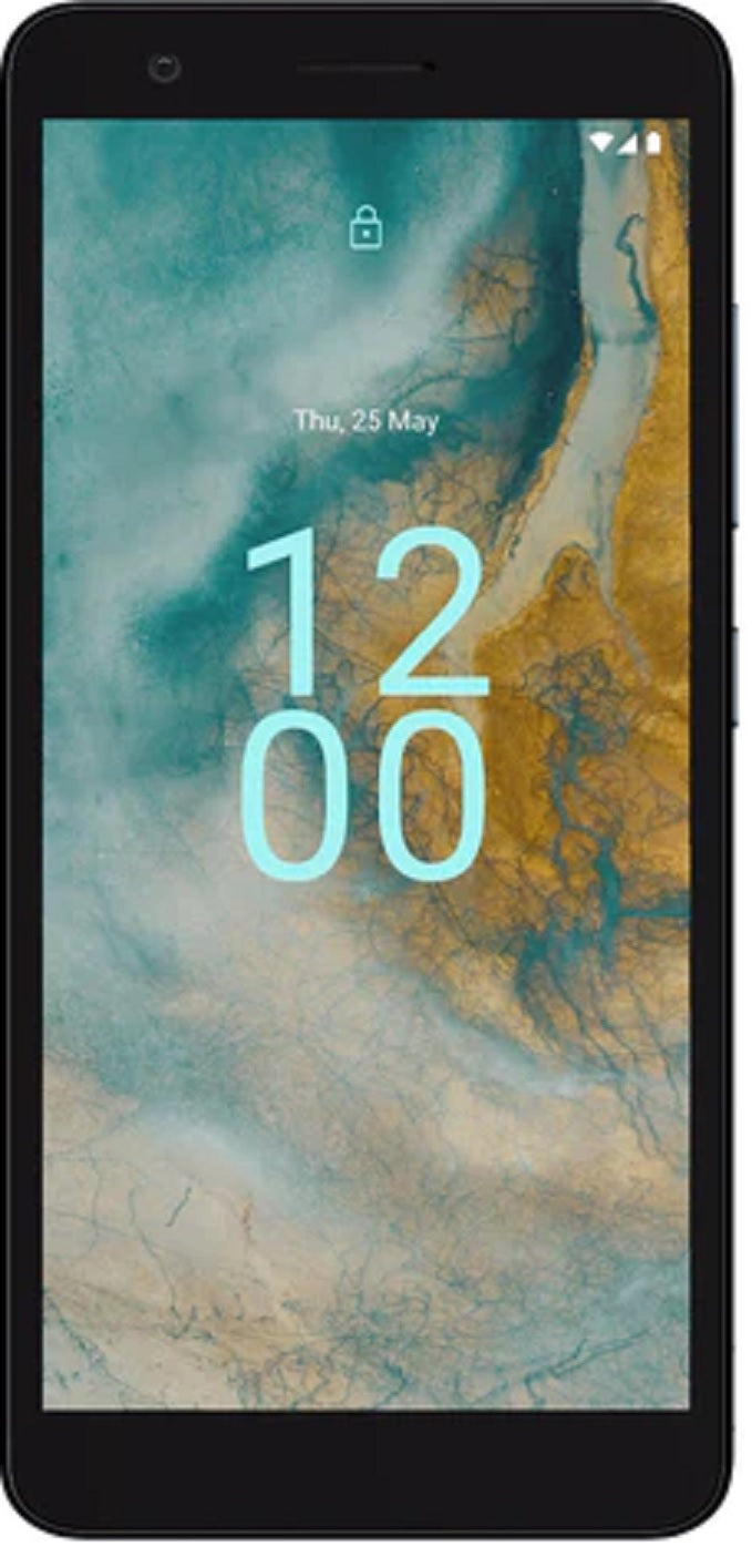 Nokia C02 4G 32GB - Dark Cyan (SP01Z01Z3159Y)*AU STOCK*, 5.45', 2GB/32GB, 5MP/2MP, IP52, Dual SIM, 3000mAh, 2 Years Warranty