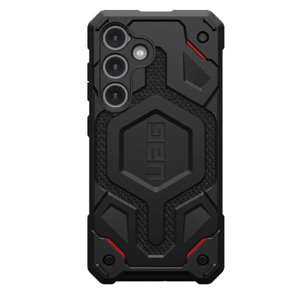 UAG Monarch Pro Magnetic Kevlar Samsung Galaxy S24 5G (6.2') Case - Black (214412113940), 25ft. Drop Protection (7.6M), Multiple Layers,Tactical Grip