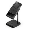 Cygnett MagStation Wireless Charging Dock(20W) & Dual Magnet Power Bank(20W USB-C/10W Wireless)-(CY4631PBCHE)