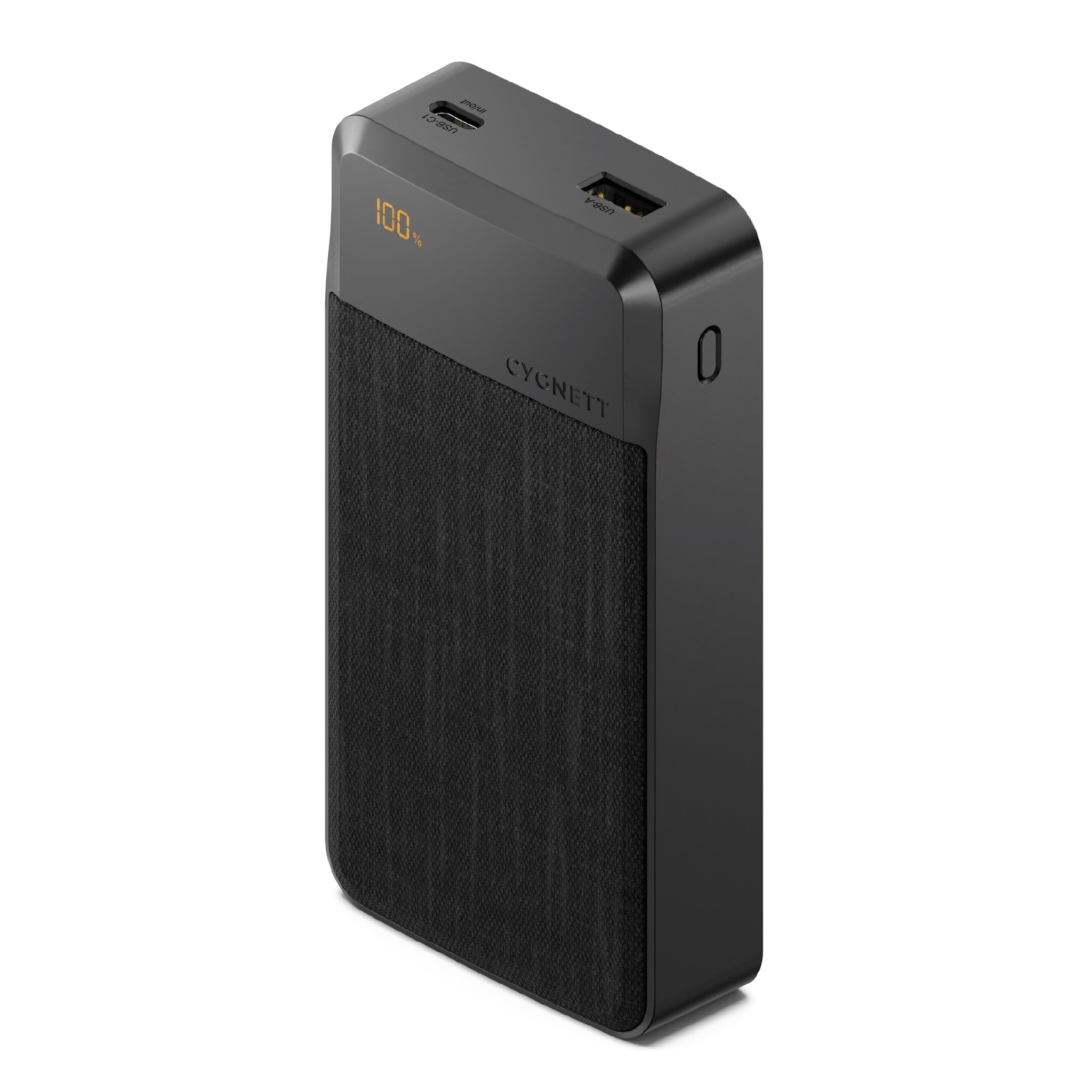 Cygnett ChargeUp Reserve 3rd Gen 20K mAh Power Bank-Black(CY4766PBCHE),Triple Port(Dual USB-C 30W/15W + 1xUSB-A 18W),40cm USB-C Cable,2 Years Warranty