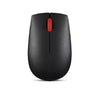 LENOVO ThinkPad Essentials Compact Wireless Mouse 2.4 GHz Wireless via Nano USB 1200 DPI Optical sensor Supported PC with USB port 1 Year Warranty