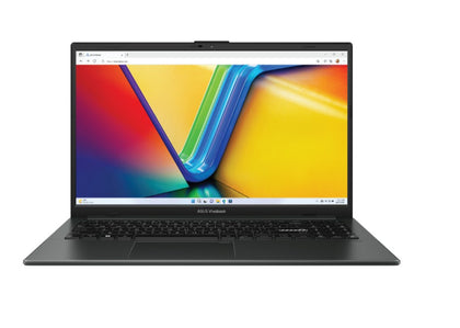 ASUS Vivobook Go 15 E1504 15.6' FHD Intel I3-N305 8GB 512G SSD Win11 Home 180 degree hinge Military Std, Mixed Black 1YR WT Notebook