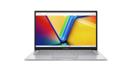 ASUS Vivobook X14 14' FHD Intel I5-1334U USB-C Win11 H 16GB 512GB SSD DIRAC Erogesense KB 1.4kg Transparent Silver 1yr wty Notebook (LS)