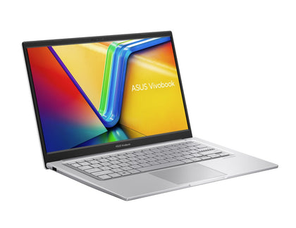 ASUS Vivobook X14 14' Intel I5-1334U 16GB  512G USB-C Windows 11 Pro WIFI 6E USB-C ErgoSense Keyboard Transparent Silver 1.4kg 1yr wty Notebook