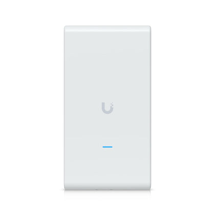 Ubiquiti U6 Mesh ProIndoor/Outdoor WiFi 6 AP,4 Spatial Stream,An Integrated Super Antenna& Gigabit Passthrough Port,PoE Power,185 m² Coverage