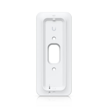 Ubiquiti G4 Doorbell Pro PoE Gang Box Mount, White,Secure, Flat/ 25° Angled Wedge Angled Mounting Plate, Compatible NHU-UVC-G4-DBELL-POE