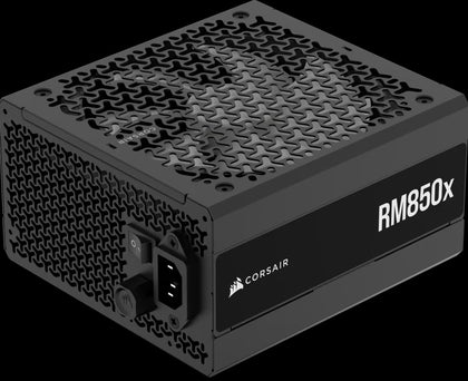 Corsair RMx Series RM850x Fully Modular Power Supply (AU): 850W, 80+ Gold, 3x PCIe, 8x SATA, 2x EPS, Zero RPM, ATX 3.1