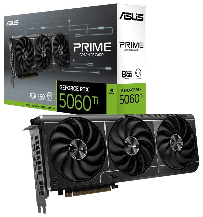 ASUS Prime GeForce RTX 5060 Ti 8GB GDDR7 Graphics Card