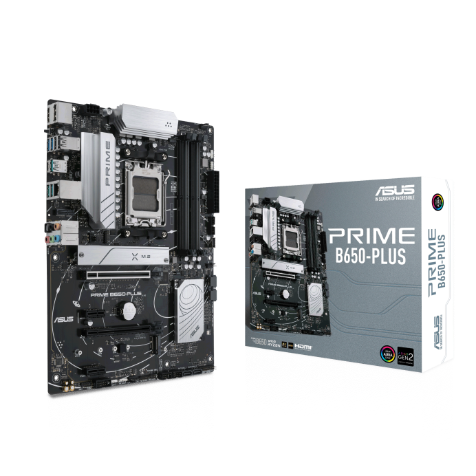 ASUS PRIME B650-PLUS AMD Ryzen 7000 AM5 ATX Motherboard