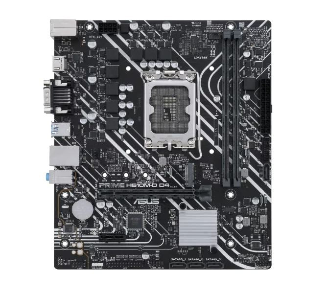 Shop ASUS PRIME H610M-D D4-CSM mic-ATX mobo Online.