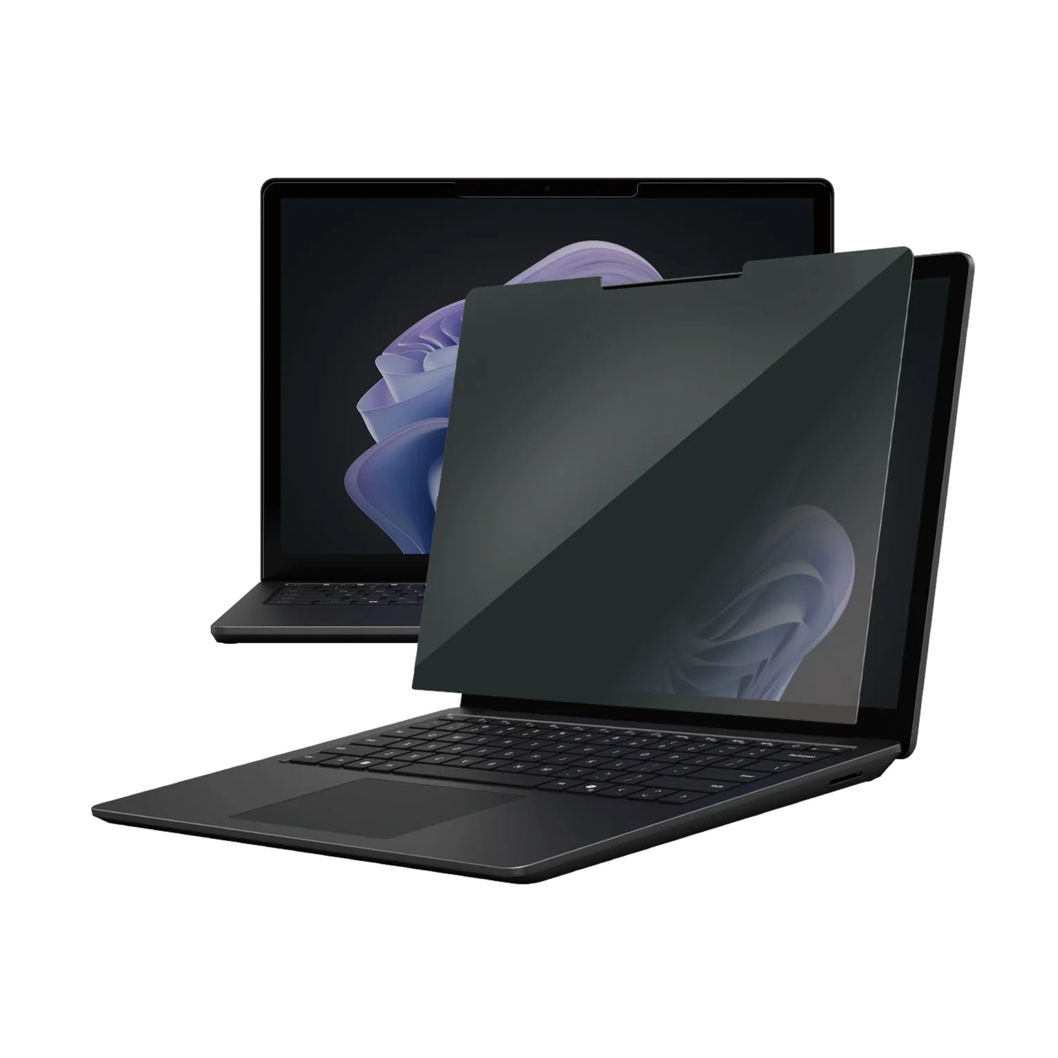 PanzerGlass Microsoft Surface Laptop 1/2/3/4 13.5' Privacy Screen Protector - (P6253), Anti-Glare Coating, Blue Light Reduction
