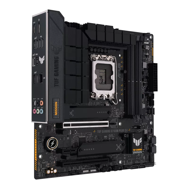 Shop ASUS TUF GAMING B760M-PLUS D4 Intel DDR4 mATX Motherboard