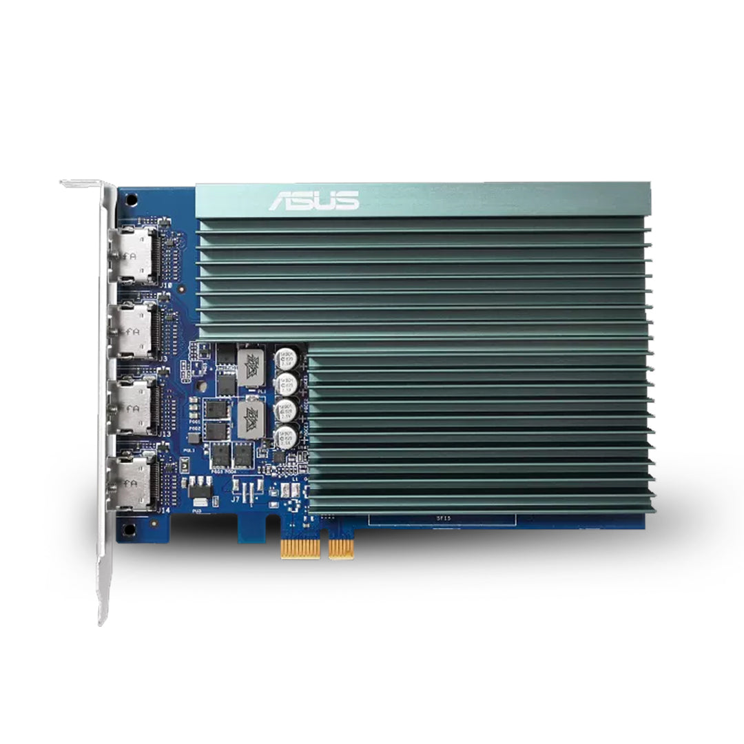 ASUS nVidia GeForce GT730-4H-SL-2GD5  2GB GDDR5 GT730 4xHDMI 1.4b, 927Mhz/902Mhz, PCIE 2.0, Single Slot ASUS