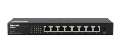 QNAP QSW-1108-8T Instantly upgrade your network to 2.5GbE connectivity 8xPorts 8x2.5GbE 12V/1.5A freeshipping - Goodmayes Online