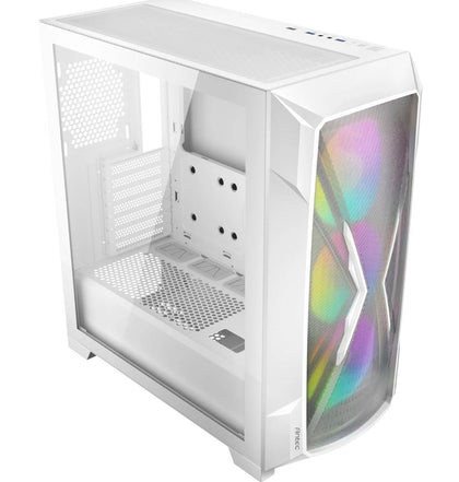 Antec DP505 White, E-ATX,  ARGB and PWM Control Hub, 360mm Radiator Front and Top USB-C 3.2 Gen 2, 3x ARGB Fans  Gaming Case, Antec