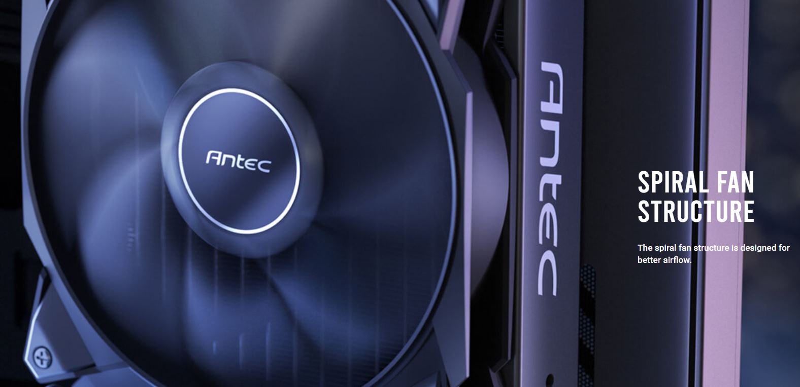 Antec Storm 120mm PWM FDB Fan, High Airflow 66.56 CFM, Air Pressure 2.7, Noise Level 25.8. Woven Cable, PMW Daisy Chain design, 3 Yrs Warranty Antec