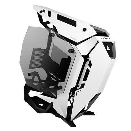 Antec Torque Black White Open Frame Case, E-ATX, ATX, Micro-ATX, ITX. Tempered Glass, USB 3.1 Type-C, USB 3.0 x 2, Aluminium. Antec