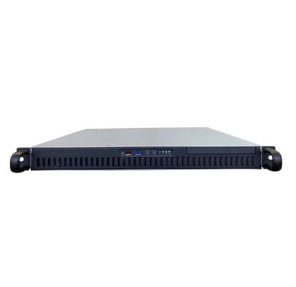 TGC Rack Mountable Server Chassis 1U 395mm, 2x 3.5' Fixed Bays, 1x 2.5' Fixed Bays, up to ATX Motherboard, FH PCIe Riser Card Required, 1U PSU Require TGC