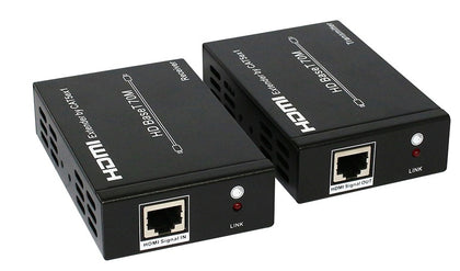 Astrotek HDMI Extender over RJ45 CAT5 CAT6 LAN Ethernet Network Converter Splitter for Foxtel Support 40m 4Kx 2K@30hz or 70m 1080p LS Astrotek
