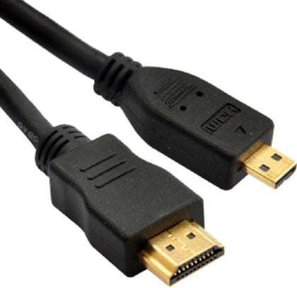 Astrotek HDMI to Micro HDMI Cable 3m - 1.4v 19 pins A Male to D Male 34AWG  OD4.2mm Gold Plated RoHS LS Astrotek