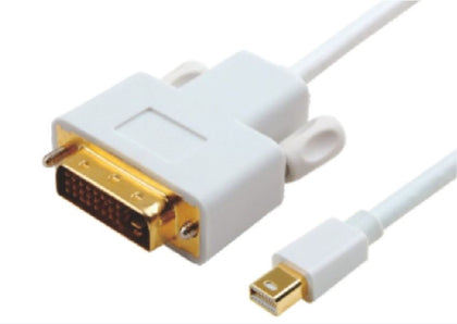 Astrotek Mini DisplayPort DP to DVI Cable 2m - 20 pins Male to 24+1 pins Male 32AWG Gold Plated Astrotek