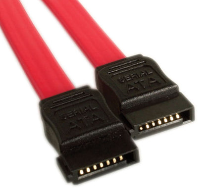Astrotek Serial ATA SATA 2 Data Cable 50cm 7 pins to 7 pins Straight 26AWG Red ~CB8W-FC-5031 CB8W-FC-5075 Astrotek