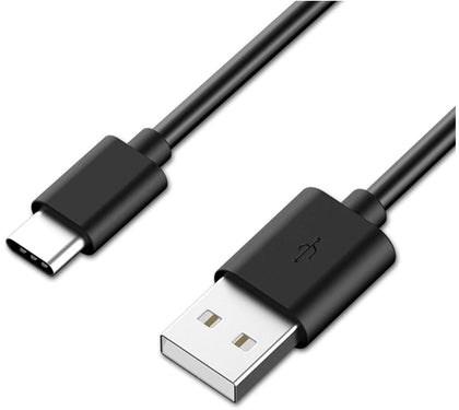 Astrotek 1m USB-C Type-C Data Sync Charger Cable Black Strong Braided Heavy Duty Charging for Samsung Galaxy Note 8 S8 Plus LG Google Macbook Astrotek