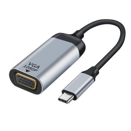 Astrotek USB-C to VGA Male to Female Adapter 15cm cable support 1080P@60Hz QWXGA WUXGA UXGA for iPad Pro Macbook Air Samsung Galaxy MS Surface Dell XP Astrotek