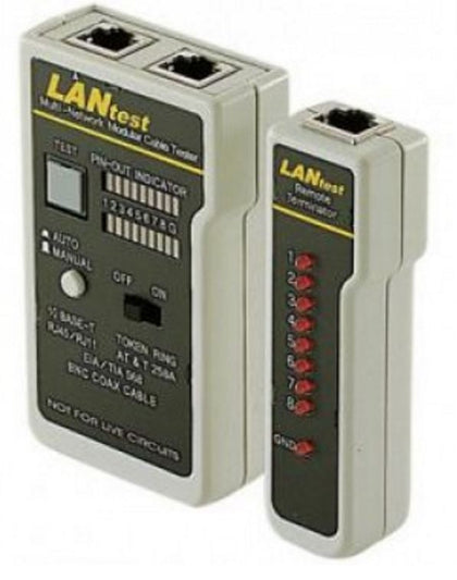 Astrotek RJ45 RJ11 Coaxial Network Ethernet LAN Phone Cable Tester Wire Tracker Astrotek