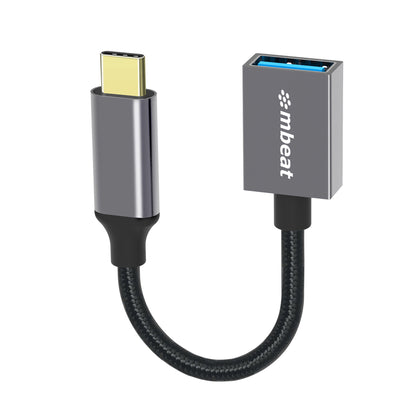 mbeat 'Tough Link' USB-C to USB 3.0 Adapter with Cable - Space Grey MBEAT