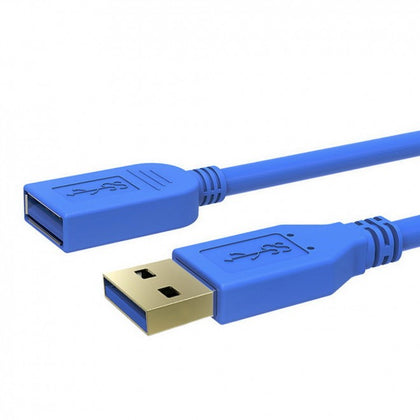 Simplecom CA312 1.2M 4FT USB 3.0 SuperSpeed Extension Cable Insulation Protected Gold Plated Simplecom