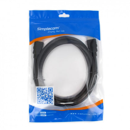 Simplecom CAH405 0.5M High Speed HDMI Cable with Ethernet (1.6ft)(LS) Simplecom