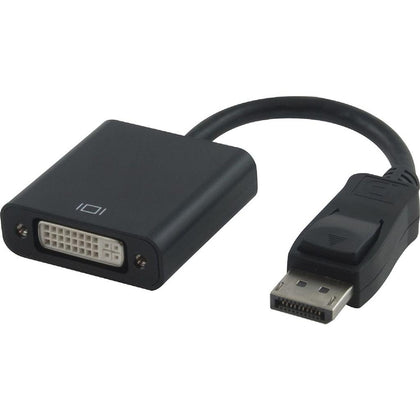Astrotek DisplayPort DP to DVI Adapter Converter Cable 15cm - Male to Female 20 pins to DVI 24+5 pins Compatible for Lenovo Dell HP Monitor Projector Astrotek